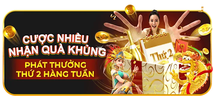 Thưởng nạp tiền hàng ngày bắn cá